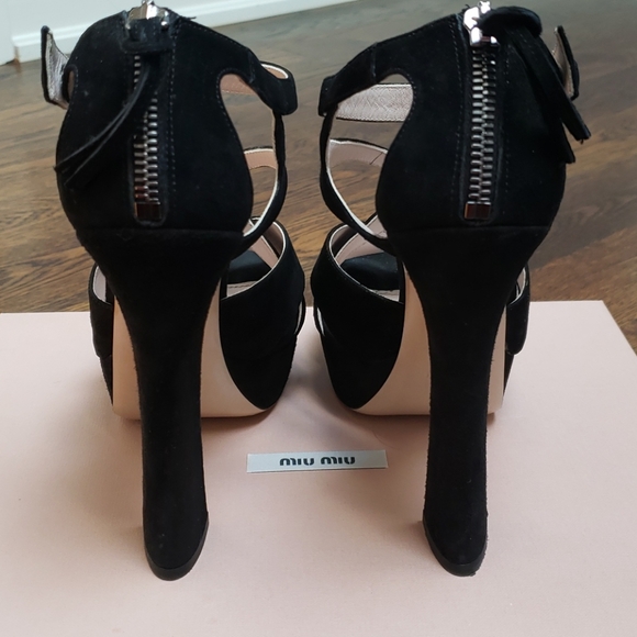 AUTHENTIC MiuMiu Sandals - Picture 2 of 8